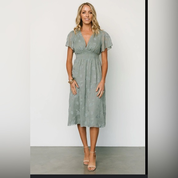 Baltic Born Dresses & Skirts - Baltic Born Sage Midi Dress